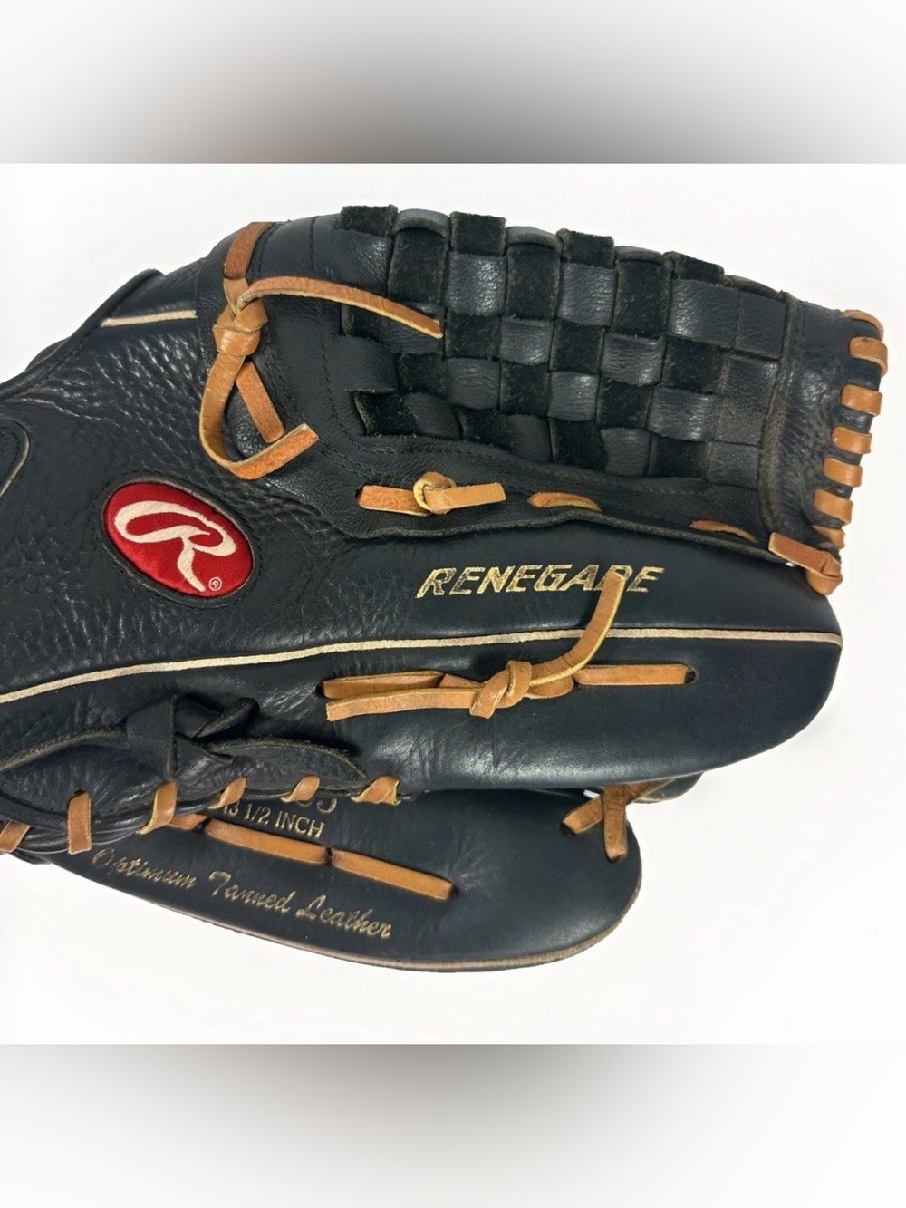 Rawlings RSG135 Renegade 13.5" Baseball Softball Glove RHT Leather Fastback